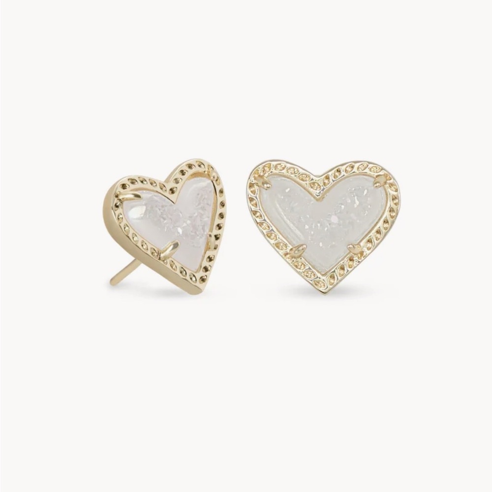 Kendra Scott Heart Earrings
